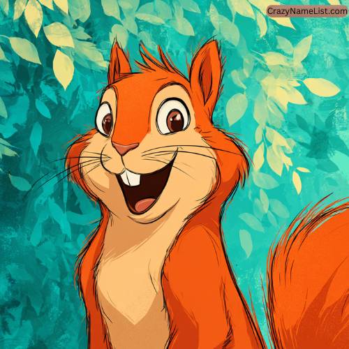 Nature-Inspired Funny Squirrel Names