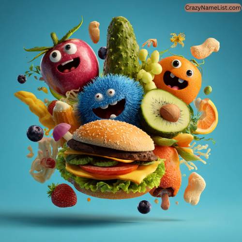 Playful Food-Inspired Names