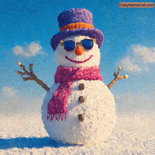 Pop Culture-Inspired Snowman Names