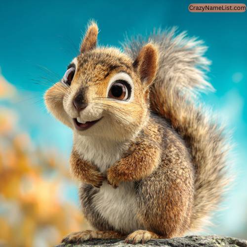 Pop Culture-Inspired Squirrel Names