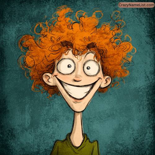 Quirky Redhead Names Based on Food