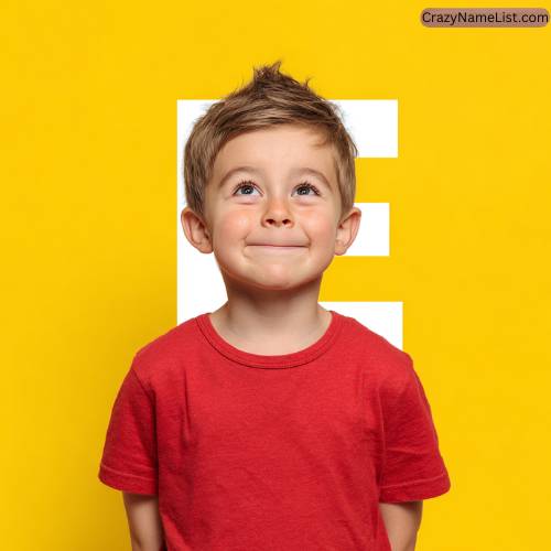 Silly Boy Names That Start With E