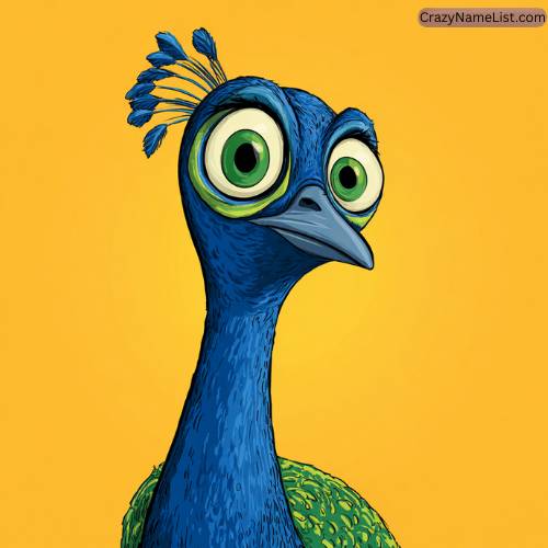 Silly Names for a Pet Peacock