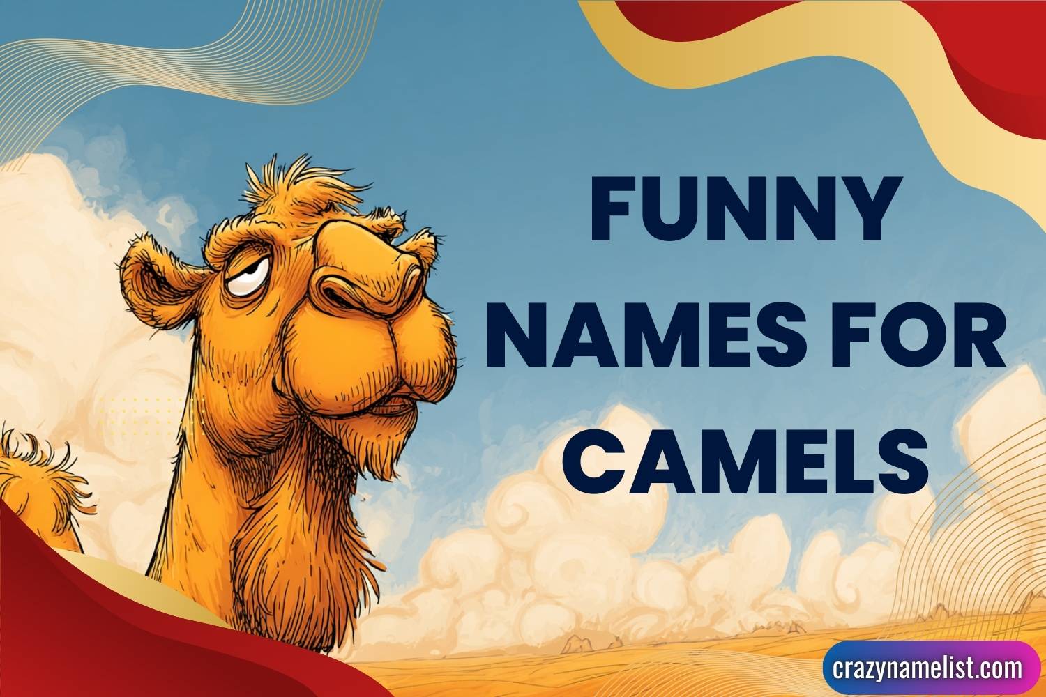 funny names for camels