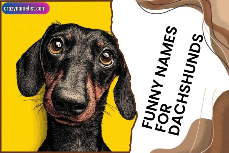 funny names for dachshunds