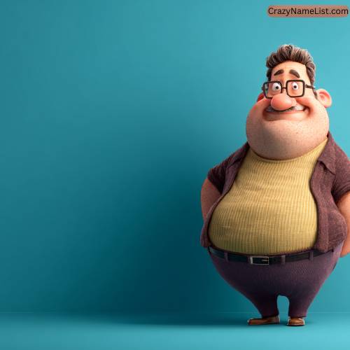 funny names for fat people