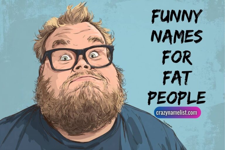 funny names for fat people