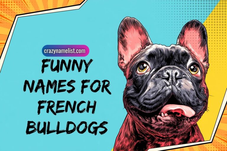 funny names for french bulldogs