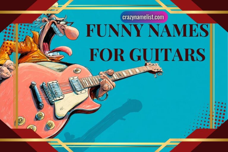 funny names for guitars