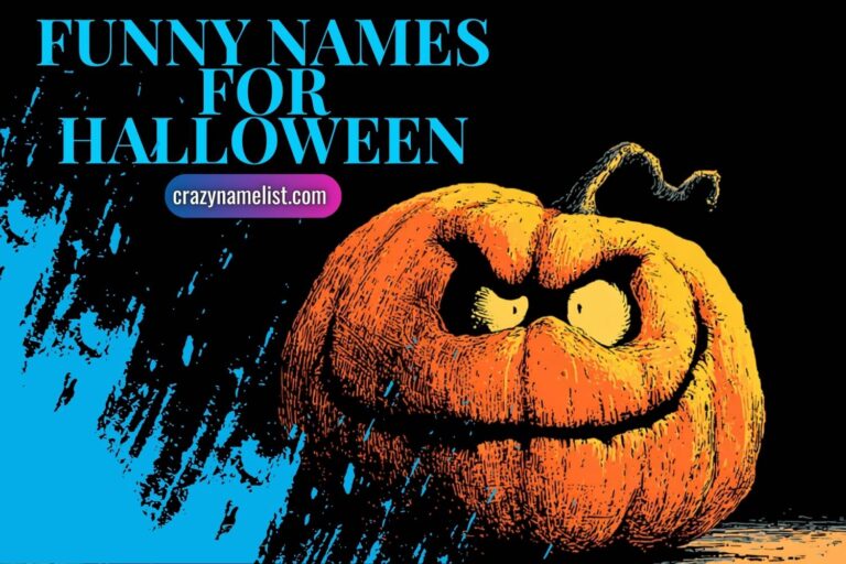 funny names for halloween