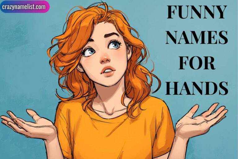 funny names for hands