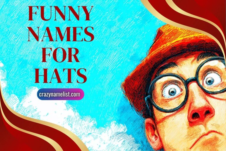 funny names for hats
