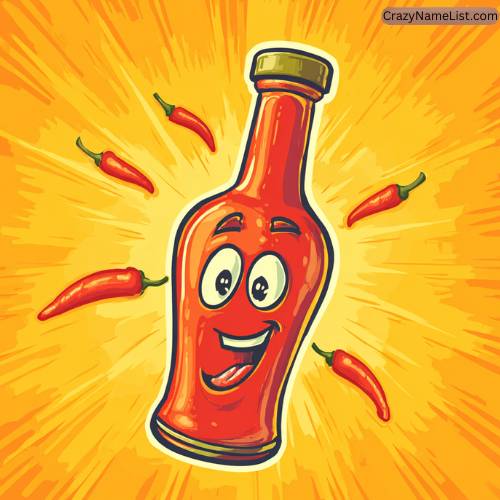 funny names for hot sauce