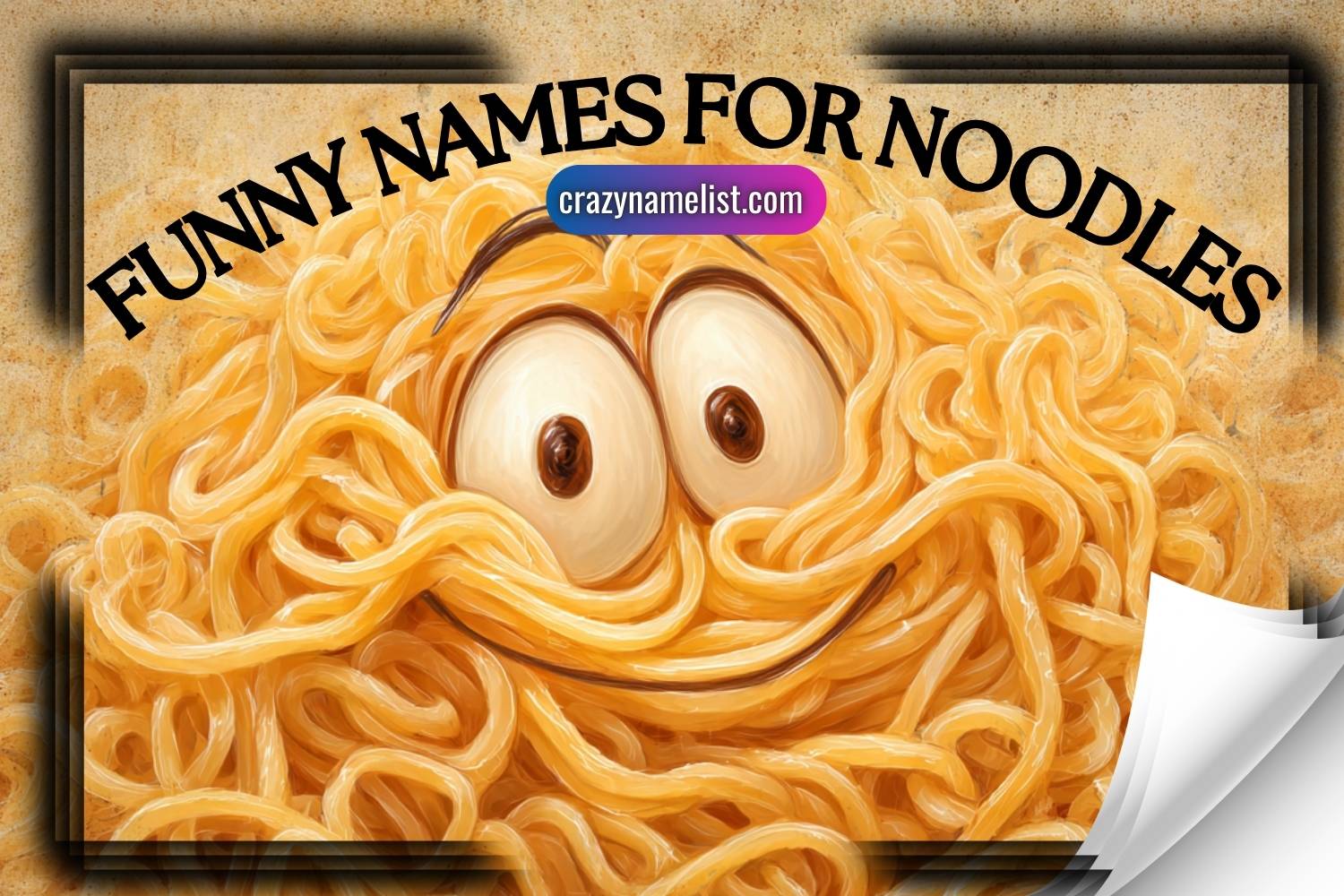 funny names for noodles