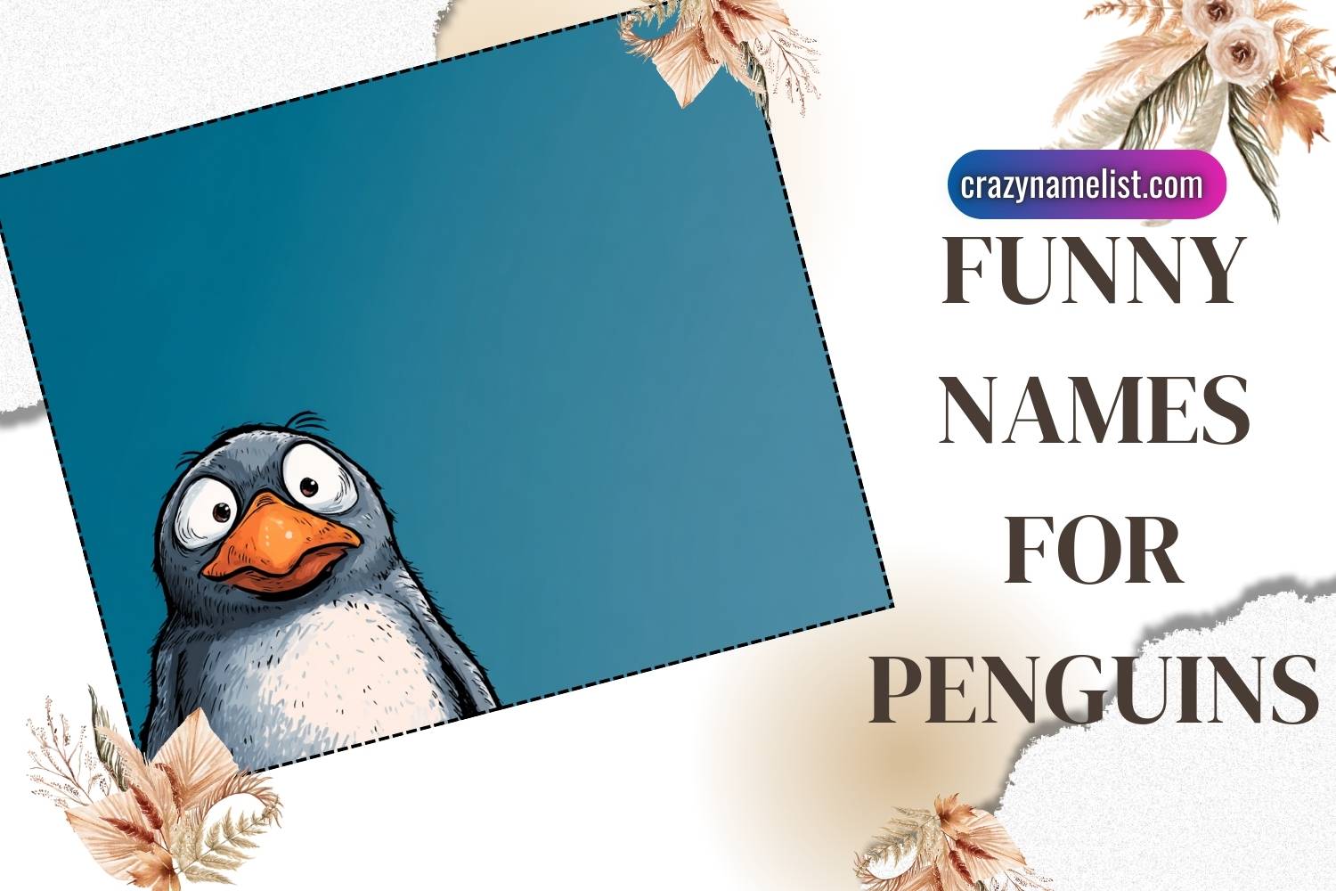 funny names for penguins