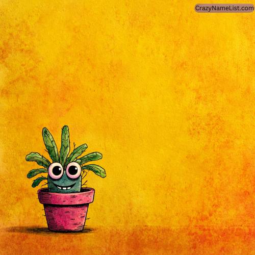 funny names for plants