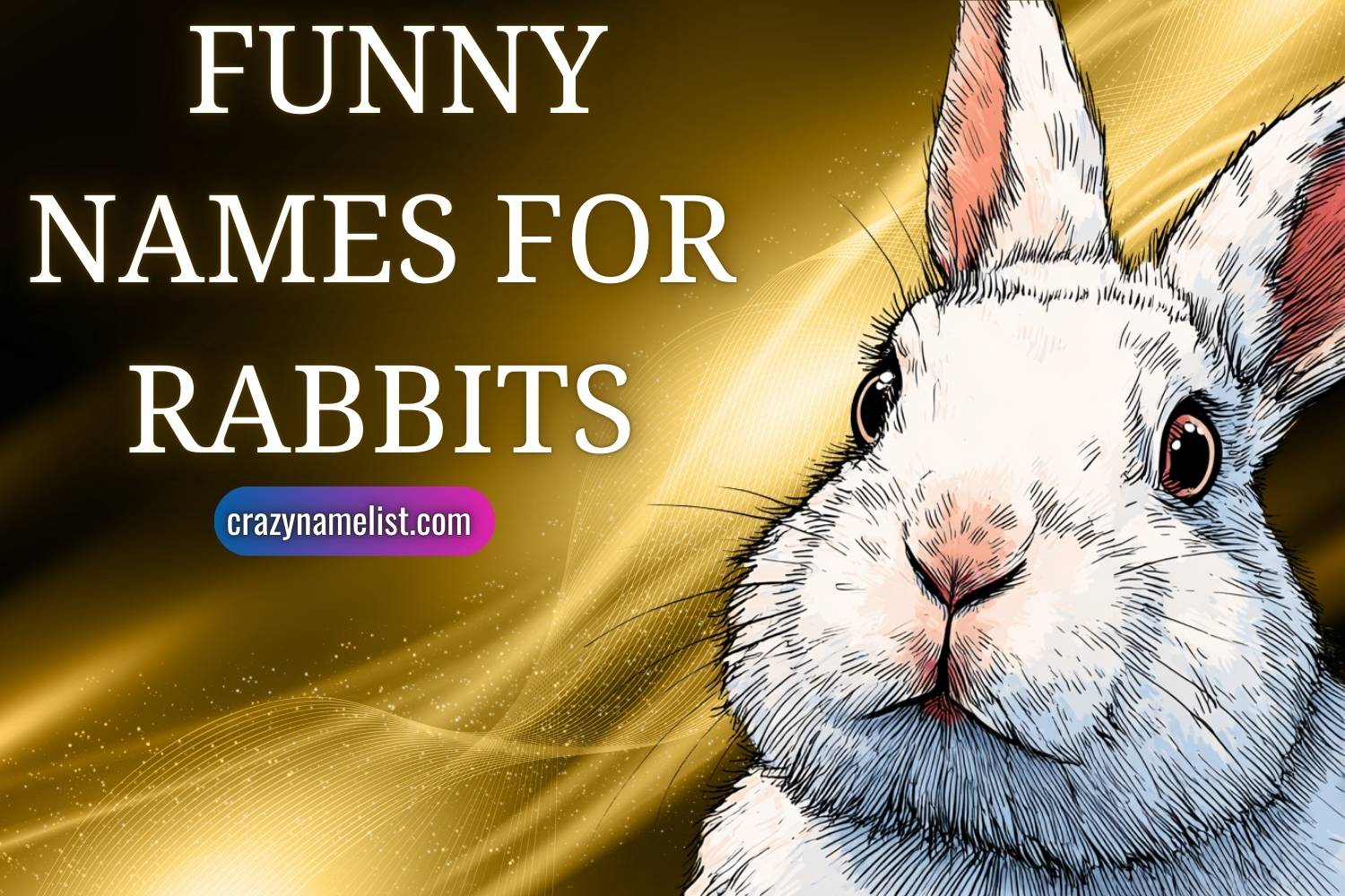 funny names for rabbits