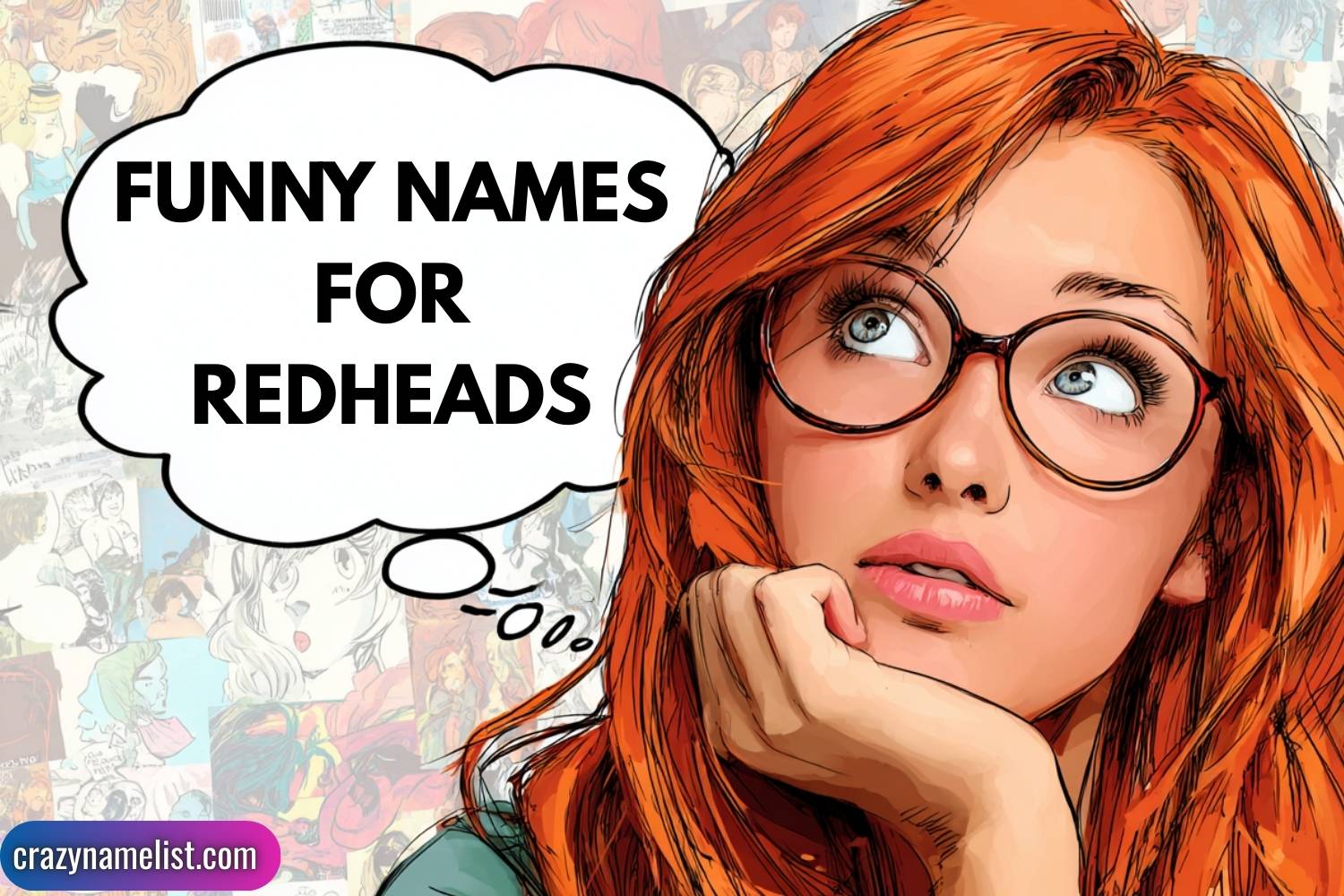 funny names for redheads