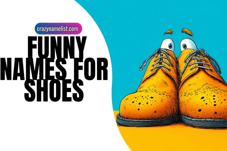 funny names for shoes