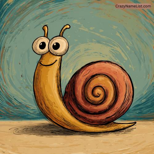 funny names for snails