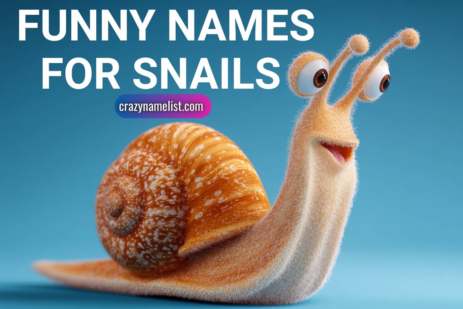 funny names for snails