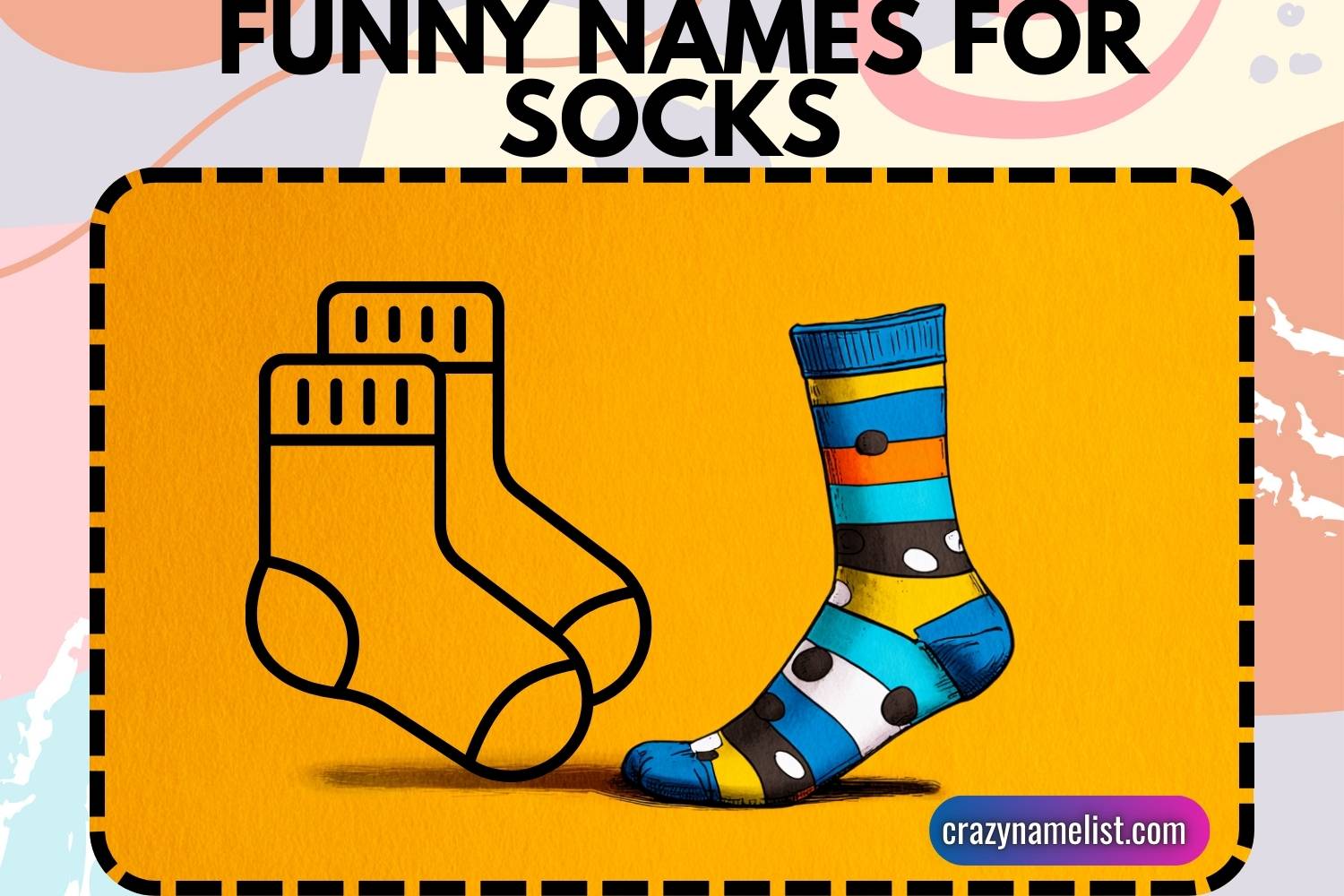funny names for socks