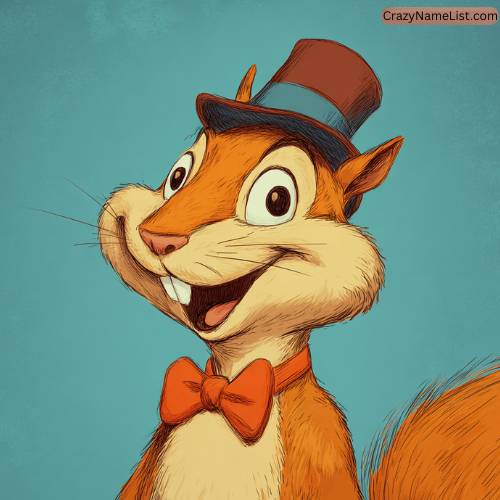 funny names for squirrels