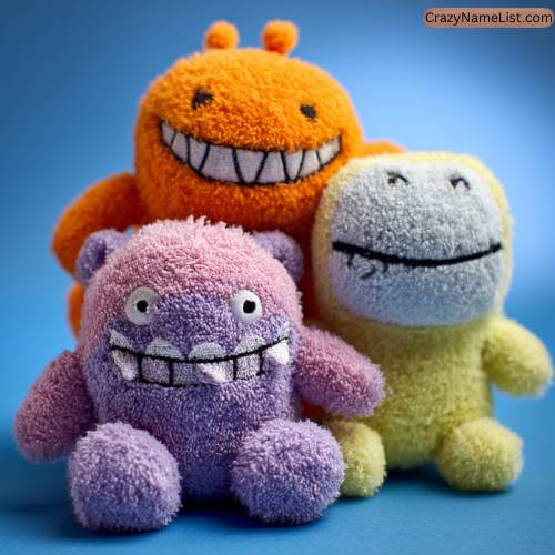 funny names for stuffed animals