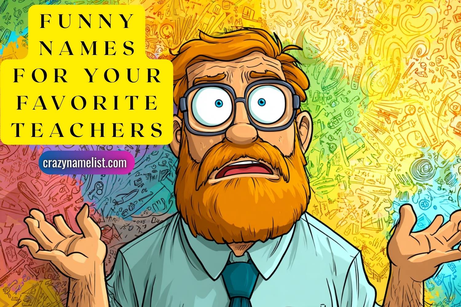funny names for your favorite teachers