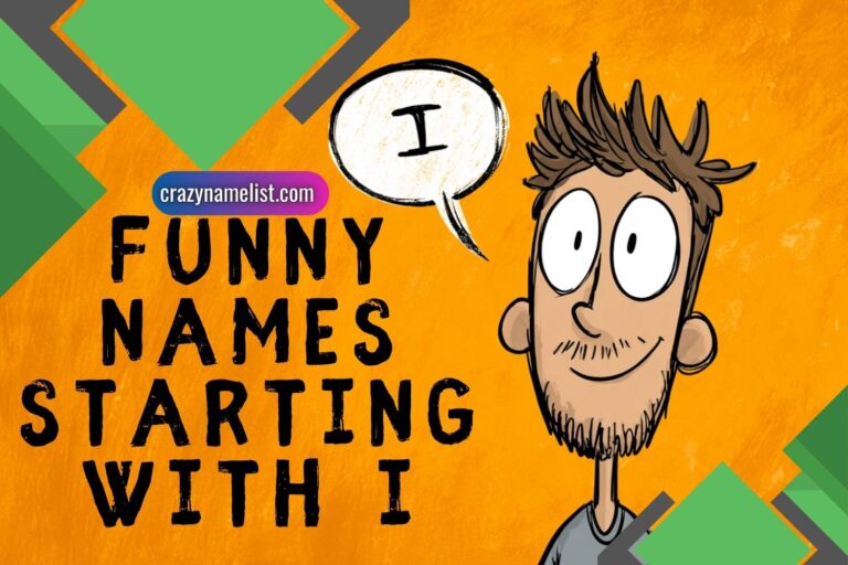 funny names starting with i
