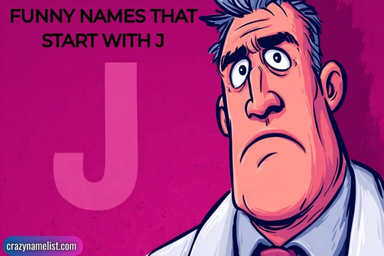 funny names that start with j