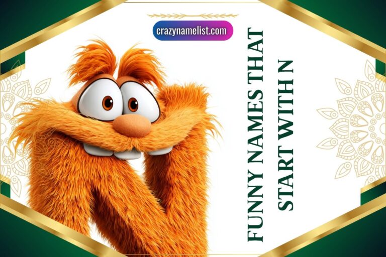funny names that start with n