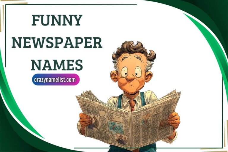 funny newspaper names