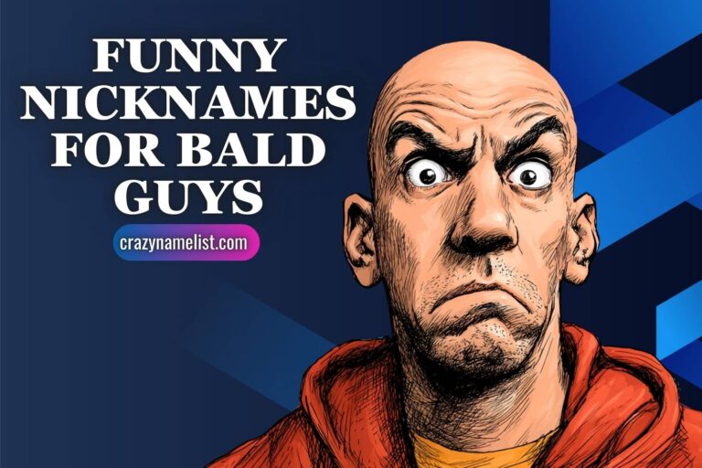 funny nicknames for bald guys