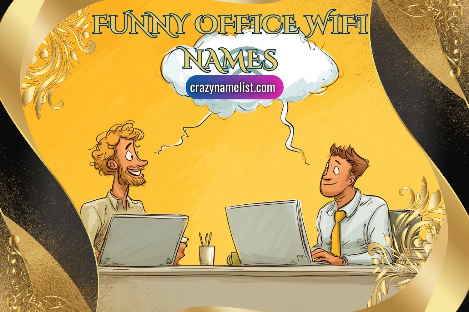 funny office wifi names