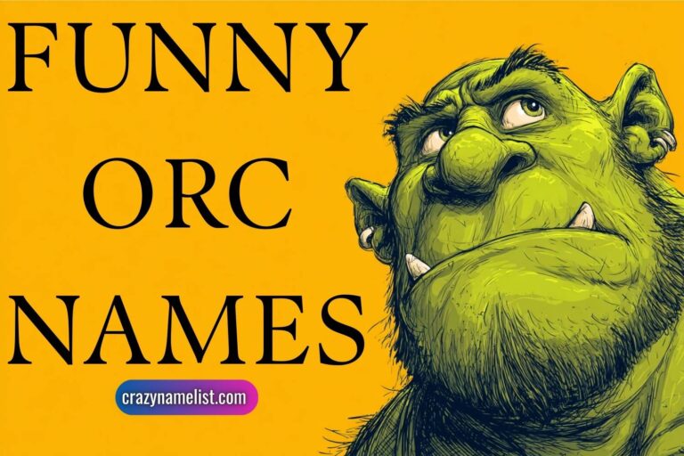 funny orc names