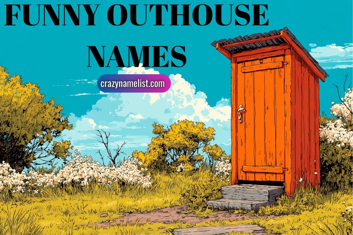 funny outhouse names