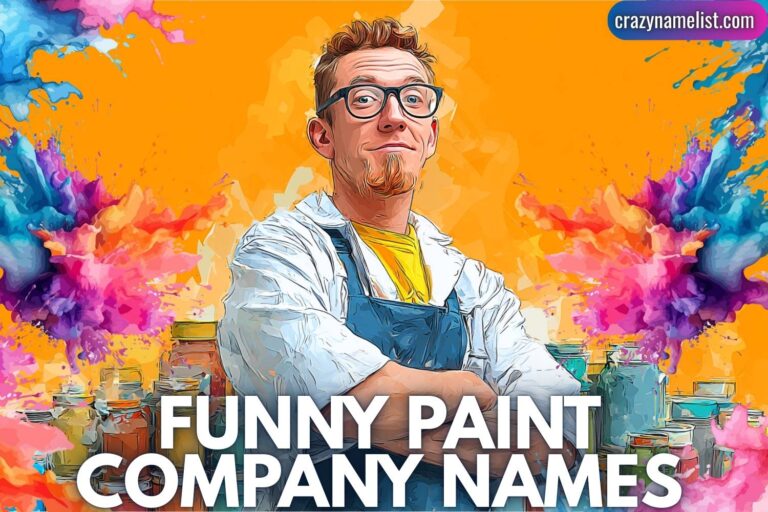 funny paint company names