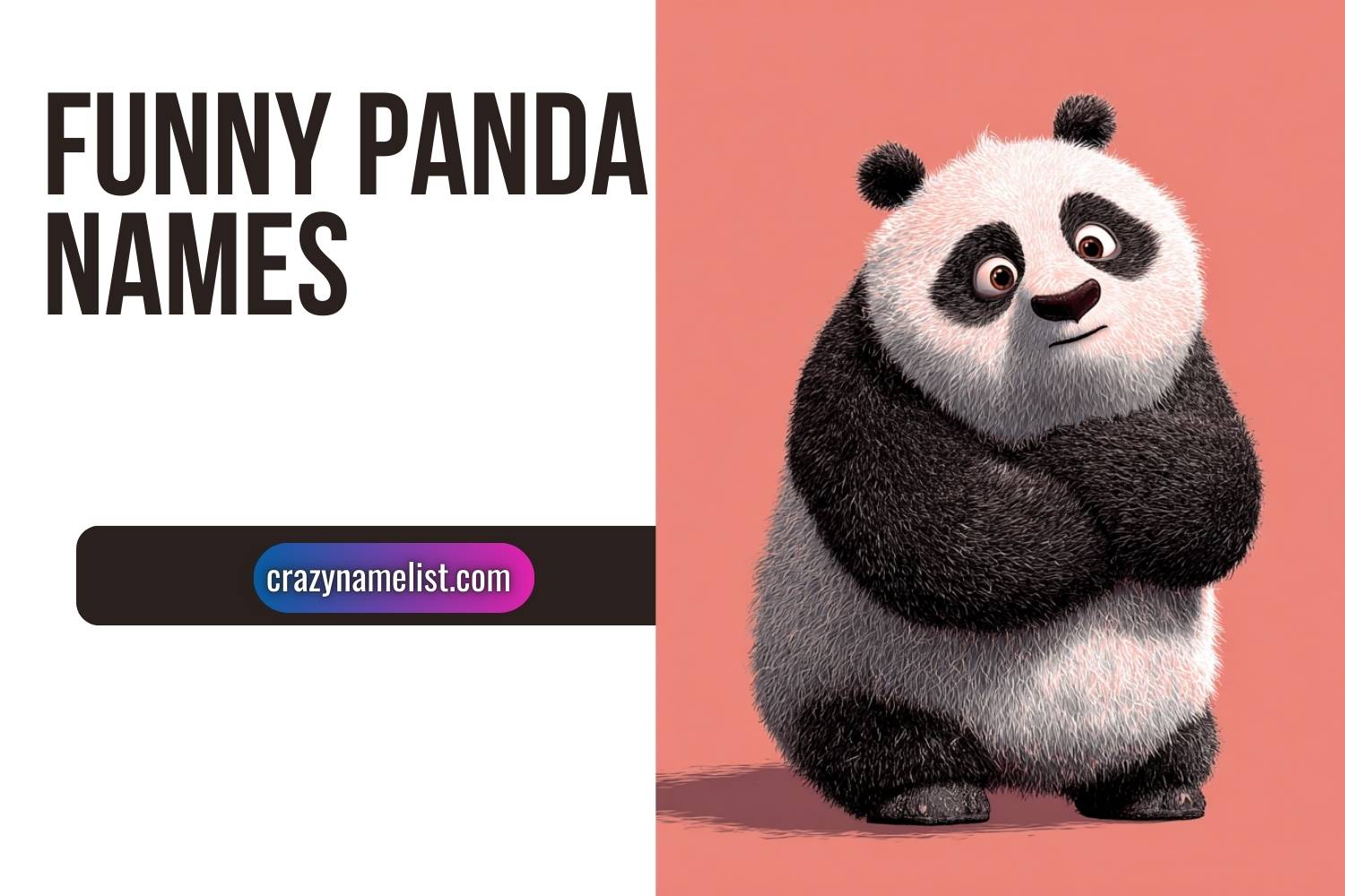 funny panda names