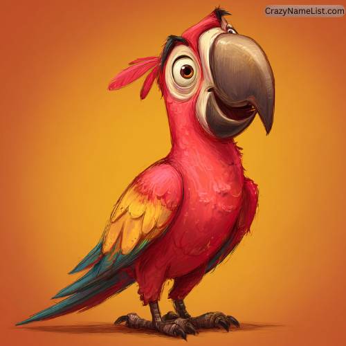 funny parrot names