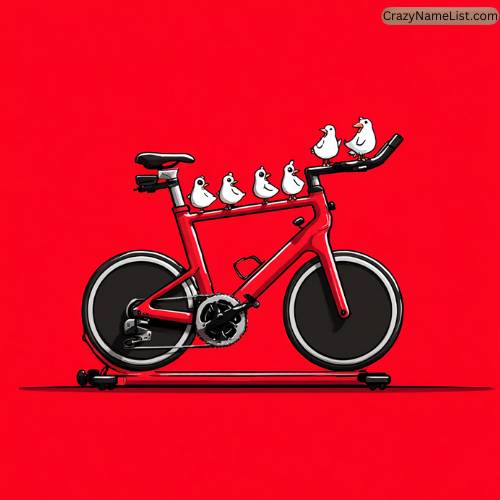 funny peloton bike names