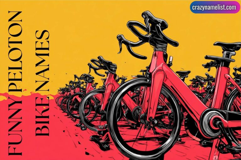 funny peloton bike names