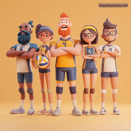 Best Funny Volleyball Team Names