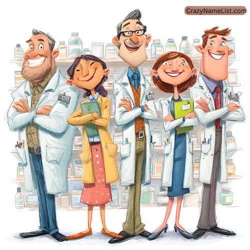 Clever Pharmacy Team Names