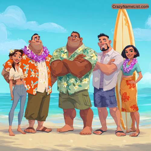 Cool Hawaiian Team Names
