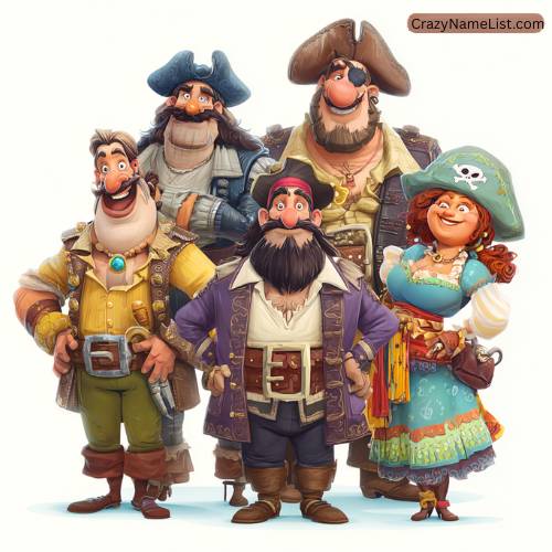 Cool Pirate Team Names