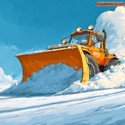 Cool Snow Plow Names