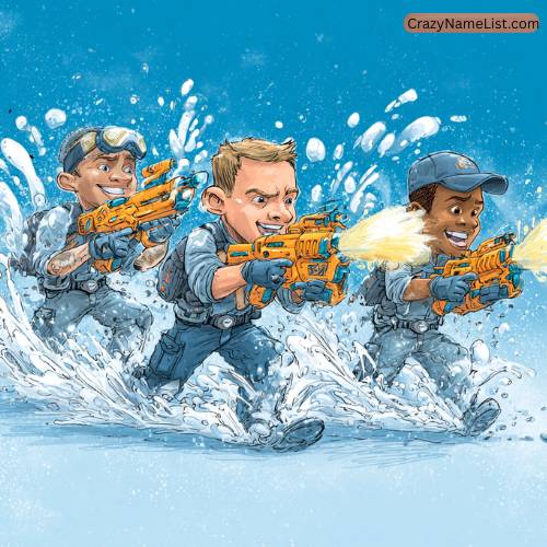 Cool Water Fight Team Names