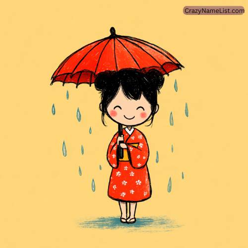 Cute Japanese Names That Mean Rain