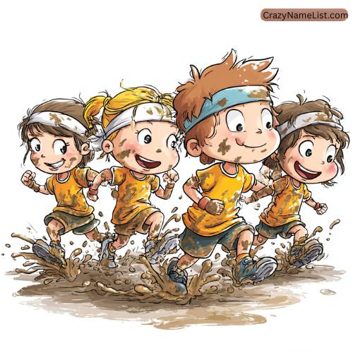 Cute Mud Run Team Names